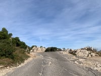 Col de Sormiou from Calanque de Sormiou