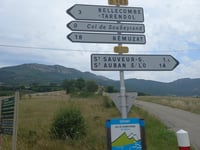 Col de Soubeyrand from Saint Sauveur Gouvernet