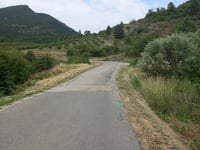 Col de Soubeyrand from Saint Sauveur Gouvernet