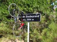 Col de Soubeyrand von Sainte Jalle