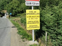 Col de Spandelles from Argelès-Gazost