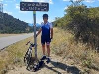 Col de Saint Barnabé von Soleilhas