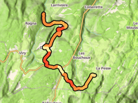 Col de Sur la Semine przez Choux