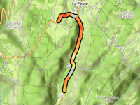 Col de Sur la Semine da Giron 1000 / La Frasse