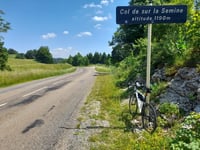 Col de Sur la Semine from Molinges