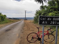 Col de Sury über Sury