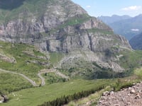 Col de Tentes von Luz Saint Sauveur über Cirque de Gavarnie