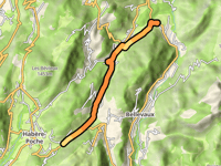 Col de Terramont vanuit Lullin