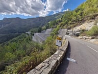 Col de Turini from Sospel