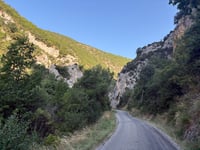 Col de Valouse from Les Gandus