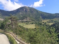 Col de Valouse from Les Gandus