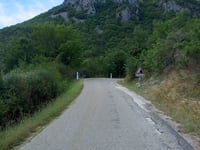 Col de Valouse from Les Gandus