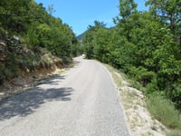 Col de Valouse from Les Gandus