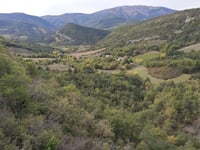 Col de Valouse vanuit Les Gandus