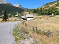 Col de Vars von Les Gleizolles