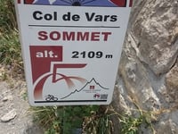 Col de Vars von Les Gleizolles