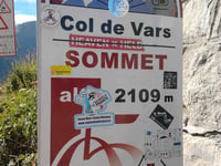 Col de Vars von Les Gleizolles