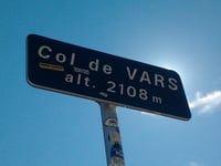 Col de Vars von Les Gleizolles