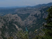 Cirque de Vaumale from Les Salles-sur-Verdon