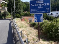 Col de Vence depuis Vence