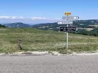 Col de Ventebrun depuis Dieulefit