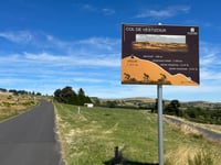 Col de Vestizoux from Anzat le Luguet via Cirque d'Artout