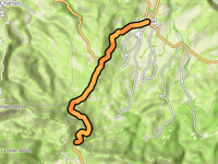 Col de Villerouge vanuit Talairan