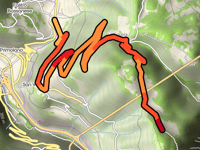Col della Spina da Le Scale di Primolano