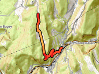 Col des Allymes da Saint-Rambert-en-Bugey