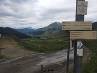 Col des Annes from Le Grand Bornand