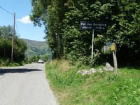 Col des Bordères from Argeles Gazost via Estaing