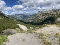 Col des Champs von Colmars