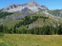 Col des Champs von Colmars