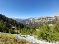 Col des Champs von Colmars