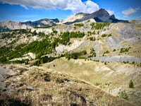 Col des Champs von Colmars