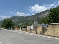 Col des Champs von Saint Martin