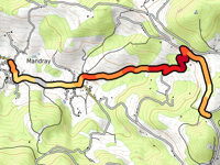 Col des Chaufours von Mandray