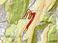 Col des Egaux von Saint Jean de Couz