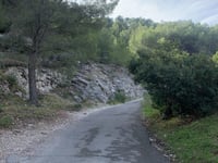 Col des Escourtines von Les Beaumettes