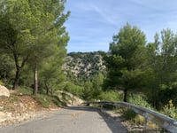 Col des Escourtines von Les Beaumettes