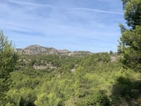 Col des Escourtines von Les Beaumettes