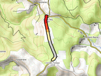 Col des Faisses from Col du Rey