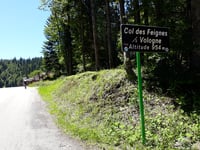 Col des Feignes sous Vologne von Xonrupt-Longemer