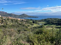 Col des Ferrières depuis Baie d'Agay