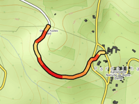 Col des Fustes from Pardailhan