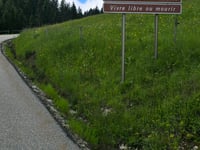 Col des Glières desde Le Petit Bornand