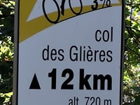 Col des Glières from Thorens-Glières