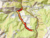 Col des Hares da Usson les Bains via Champ du Soula