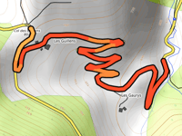 Col des Guillens von Pas du Goure