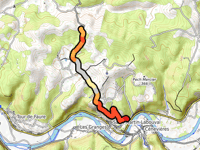 Col des Lièvres from Saint Martin Labouval
